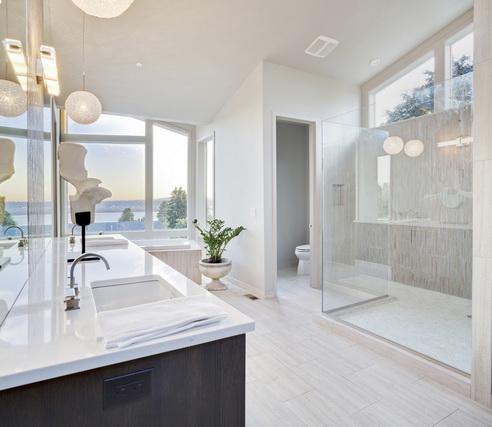 Beautiful Bathroom in Luxury Home