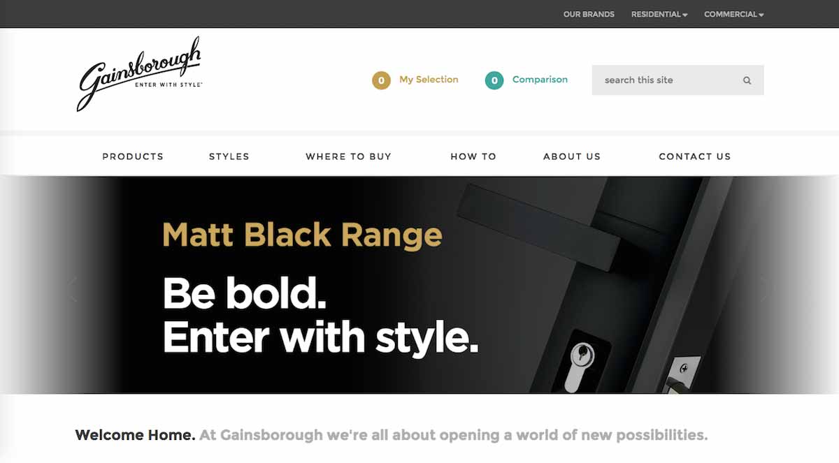 New Gainsborough Online Experience