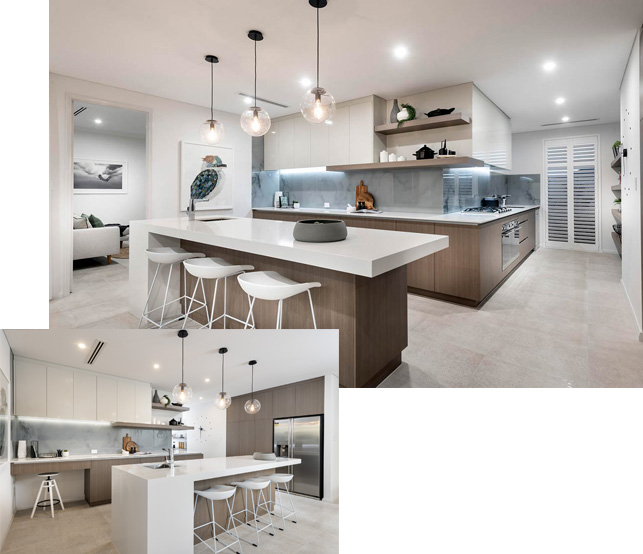 interior kitchens from a Perth display home
