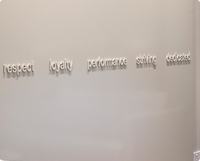 Board room at Aveling Homes